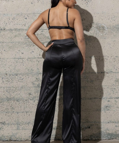 Porsha Baddie Satin Set - Baddie Kouture Boutique 
