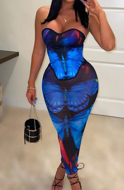 Papilio Baddie Corset Set - Baddie Kouture Boutique 