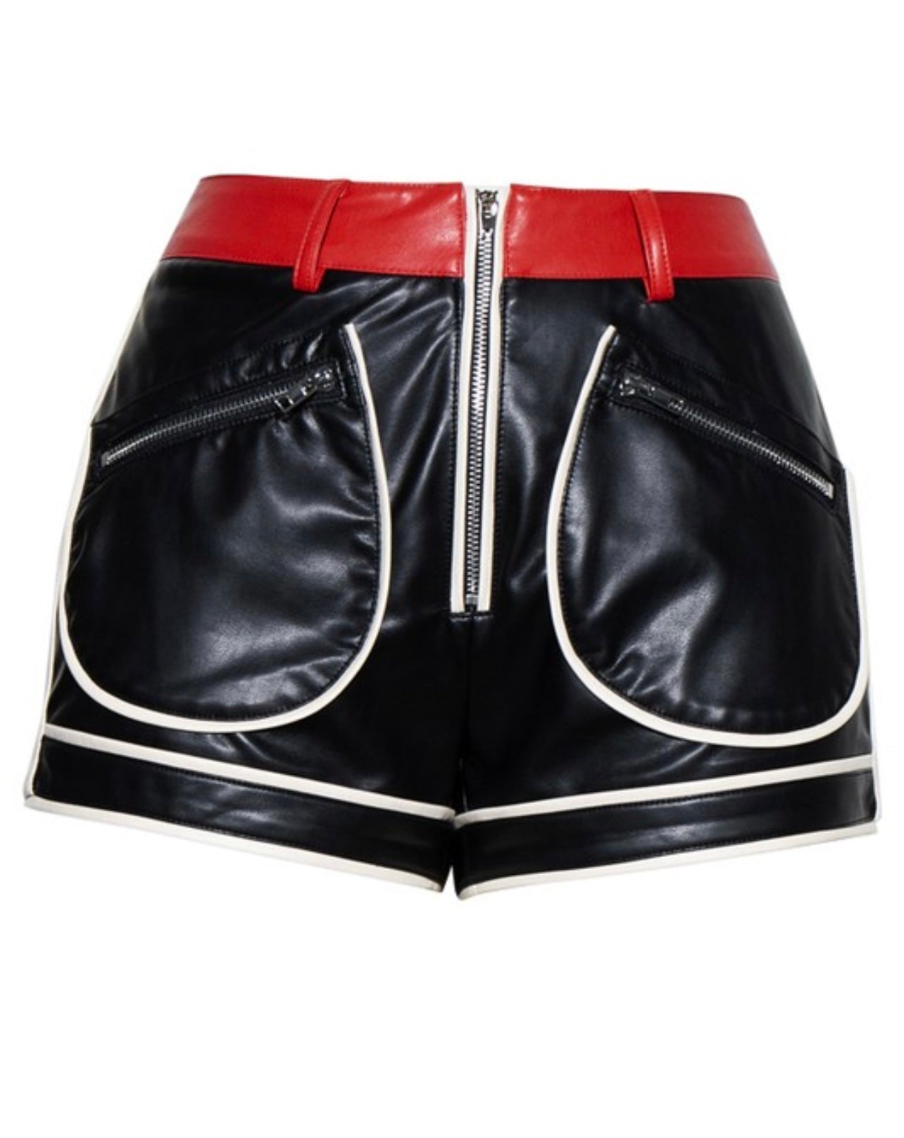 Francesca Baddie Leather Shorts - Baddie Kouture Boutique 