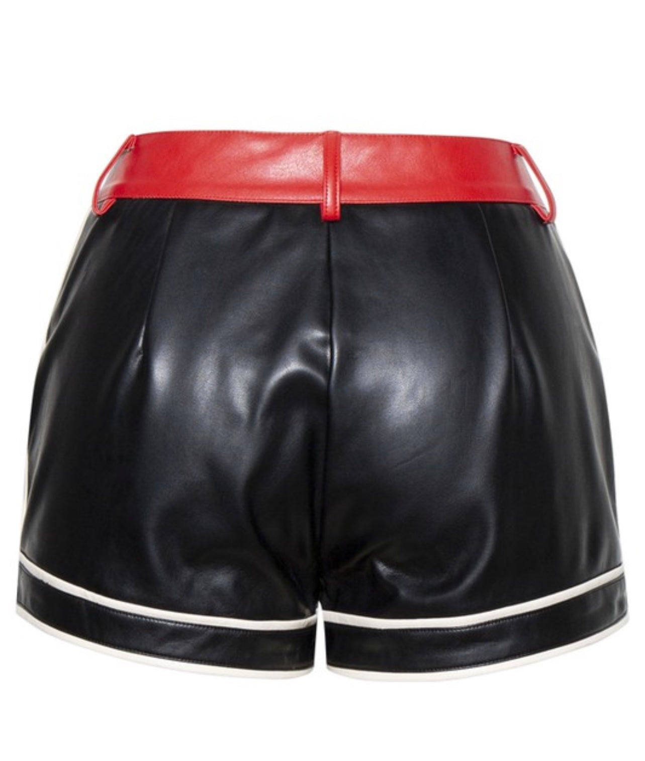 Francesca Baddie Leather Shorts - Baddie Kouture Boutique 