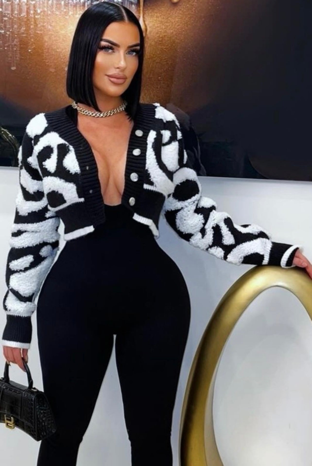 Peppa Baddie Cardigan - Baddie Kouture Boutique 
