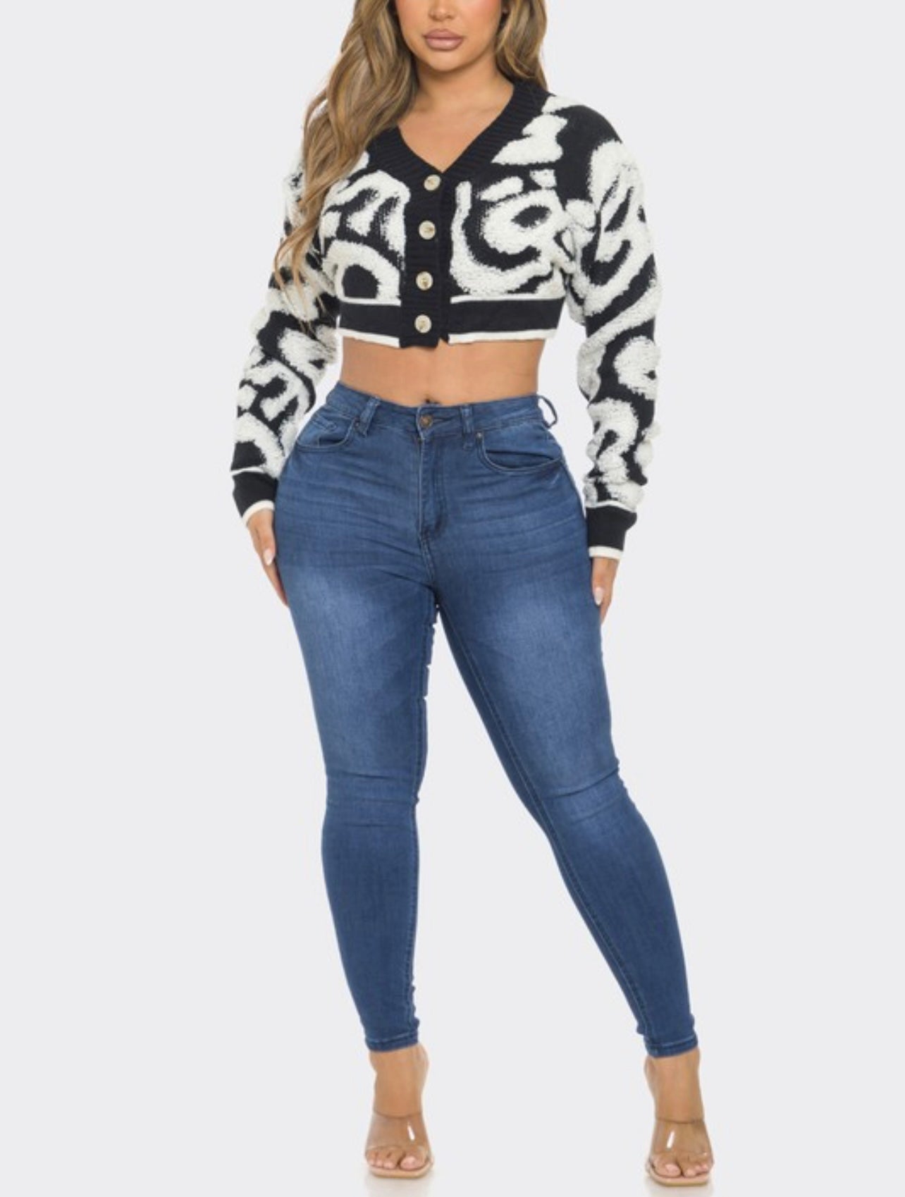 Peppa Baddie Cardigan - Baddie Kouture Boutique 