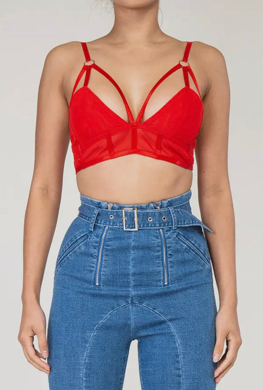 Robin Baddie Bralette Bustier Top - Baddie Kouture Boutique 