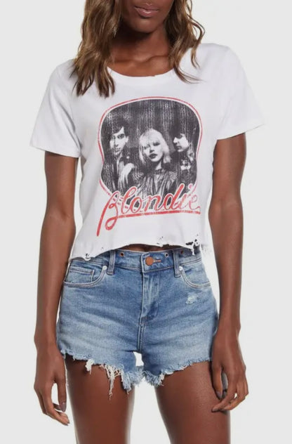 Blondie Baddie Circle Band Crop Top - Baddie Kouture Boutique 
