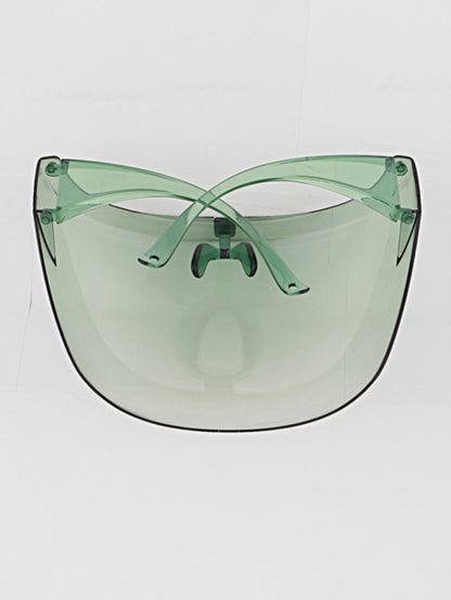 Oversize Bad B Face Shield Sunglasses - Baddie Kouture Boutique 
