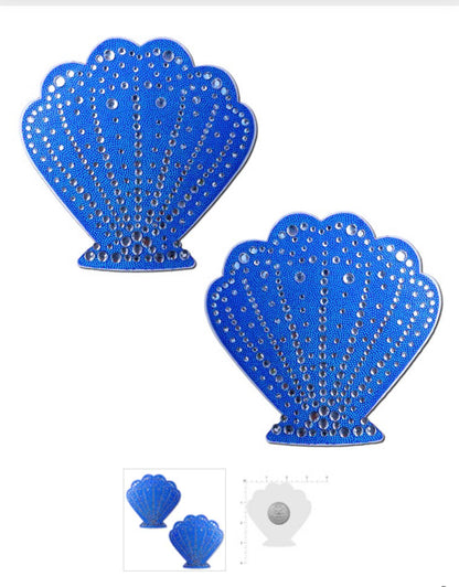 Sea Shell Baddie Nipple Pastie - Baddie Kouture Boutique 
