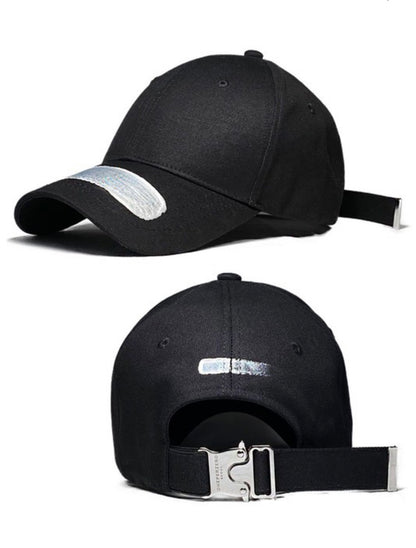 Baddie Brushed Buckled Ball Cap - Baddie Kouture Boutique 