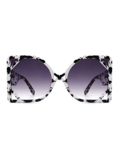 Baddie Princess Square Oversize Glasses - Baddie Kouture Boutique 