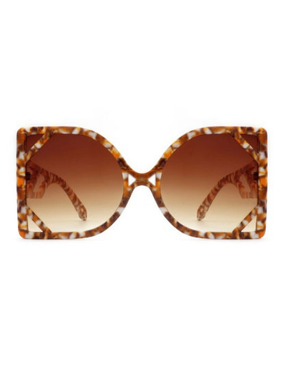 Baddie Princess Square Oversize Glasses - Baddie Kouture Boutique 