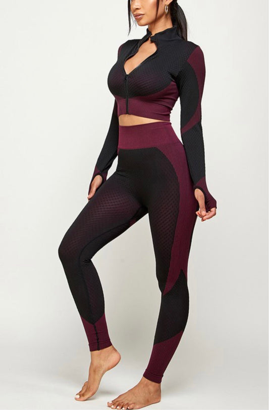 Yandi  Baddie Legging Sports Set - Baddie Kouture Boutique 