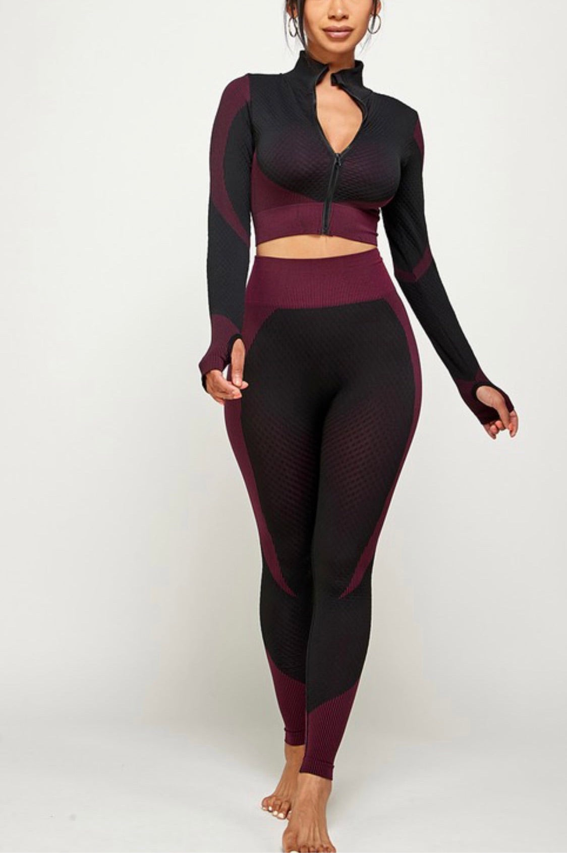 Yandi  Baddie Legging Sports Set - Baddie Kouture Boutique 