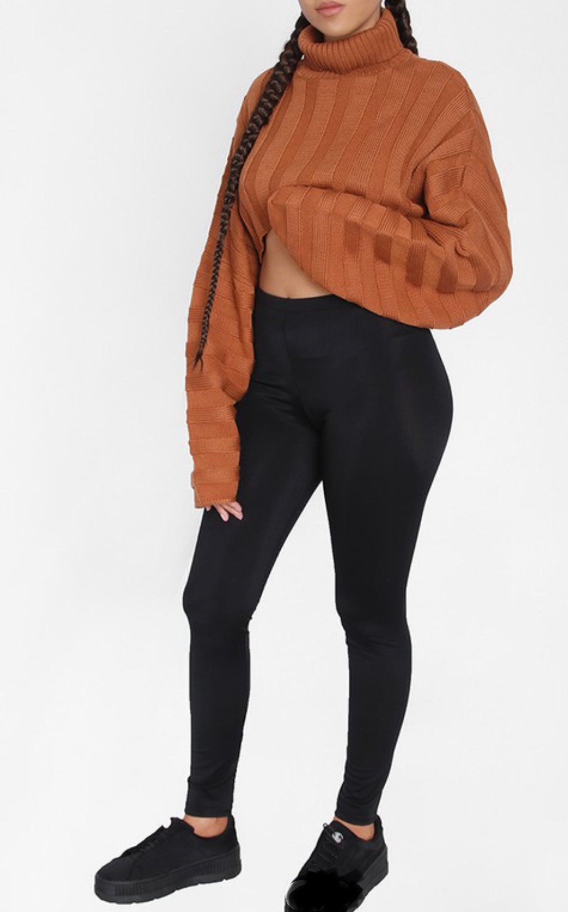 Baddie Black Leggings - Baddie Kouture Boutique 