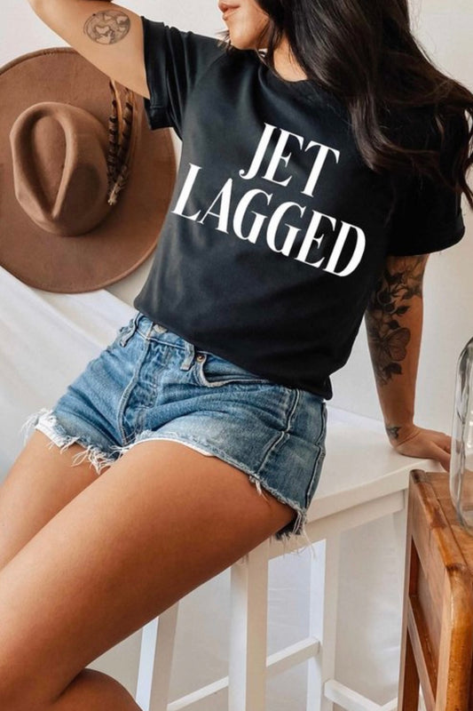 Jet Lagged Baddie Shirt - Baddie Kouture Boutique 