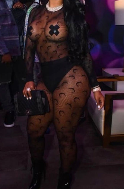 Mesh Me Please Baddie Set - Baddie Kouture Boutique 