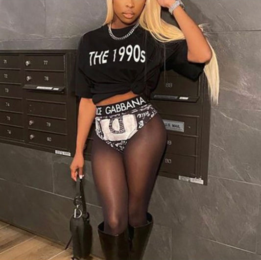 The 1990’s Baddie Retro Shirt - Baddie Kouture Boutique 