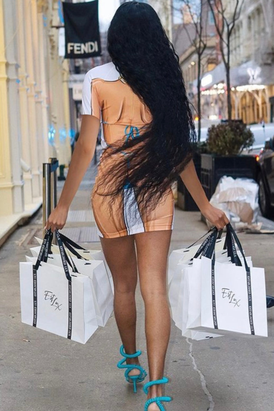 Malibu Baddie Dress - Baddie Kouture Boutique 