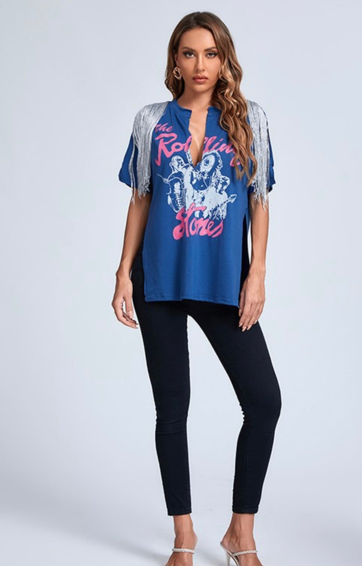 Rolling Stones Baddie Top - Baddie Kouture Boutique 