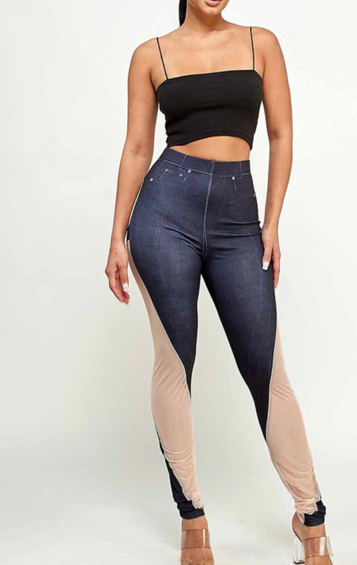 Back Shot Baddie Leggings - Baddie Kouture Boutique 