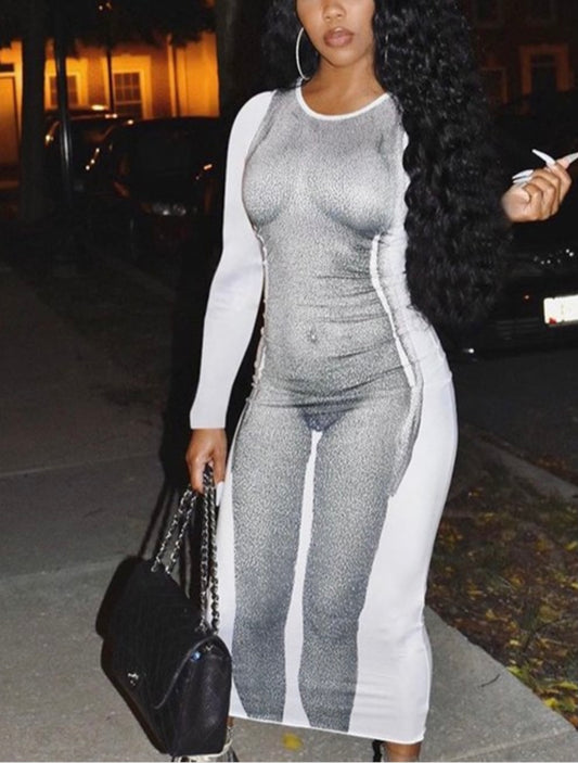 Hour Glass Body Dress - Baddie Kouture Boutique 