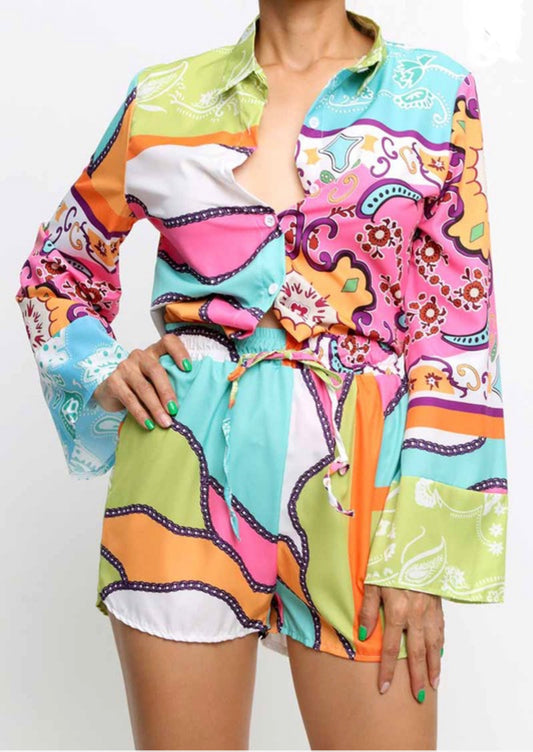 Clarissa Baddie Shorts Set - Baddie Kouture Boutique 
