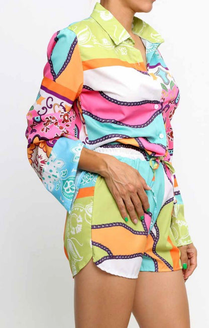 Clarissa Baddie Shorts Set - Baddie Kouture Boutique 