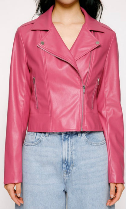 Roseus Baddie Leather Jacket - Baddie Kouture Boutique 