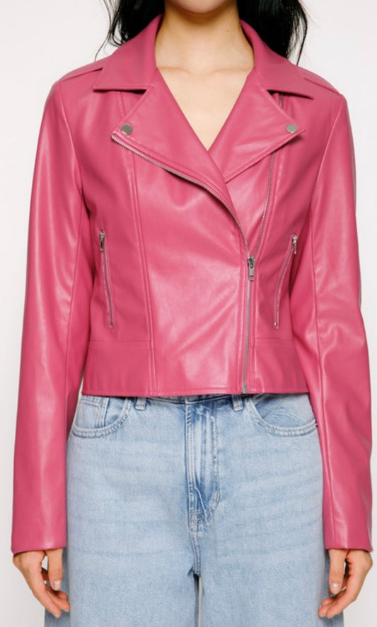 Roseus Baddie Leather Jacket - Baddie Kouture Boutique 