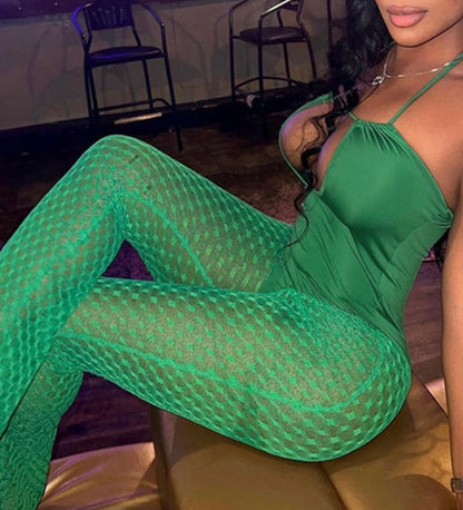 Emerald Baddie Jumpsuit - Baddie Kouture Boutique 