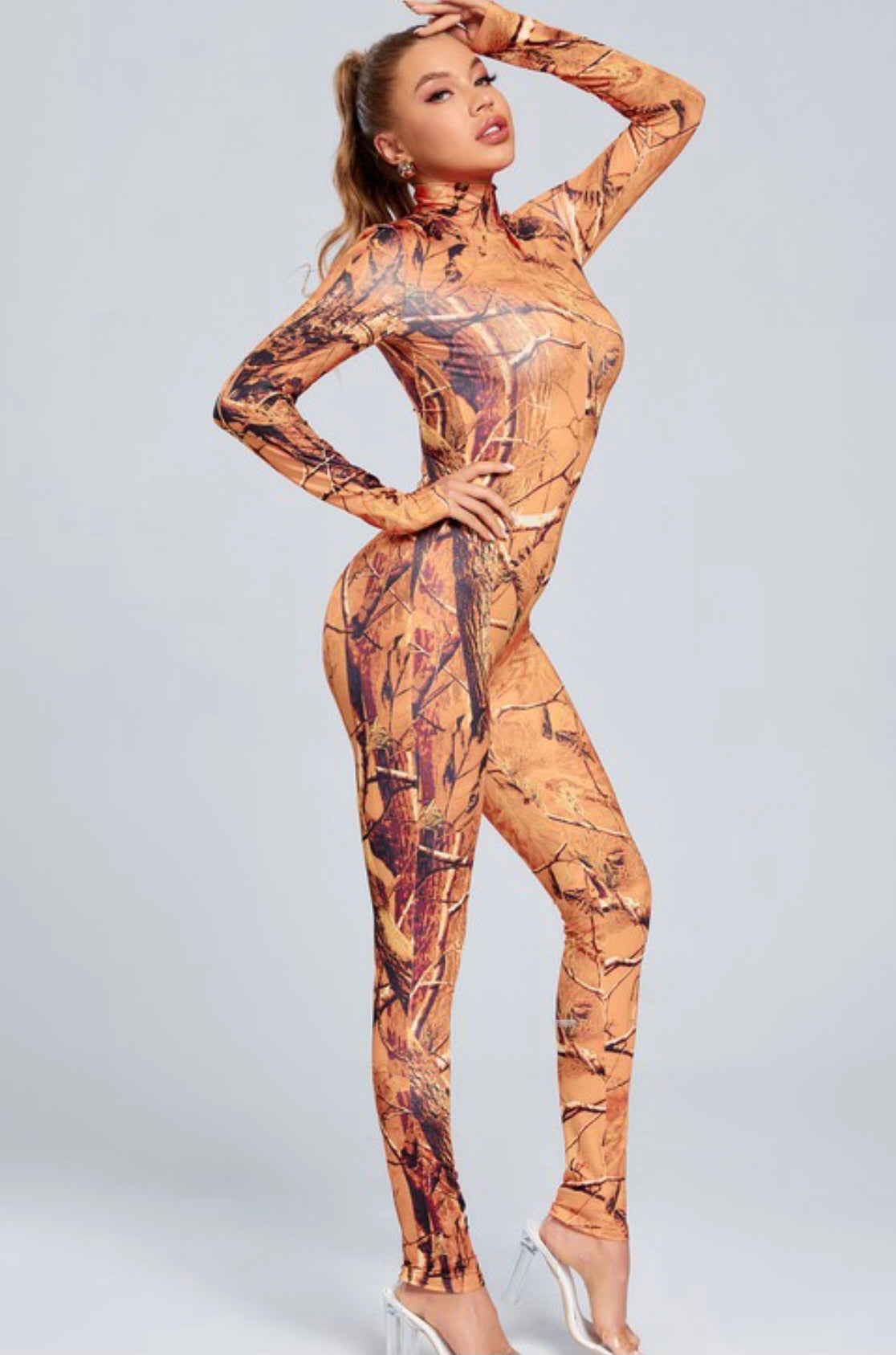 Baddie in the Wild Jumpsuit - Baddie Kouture Boutique 