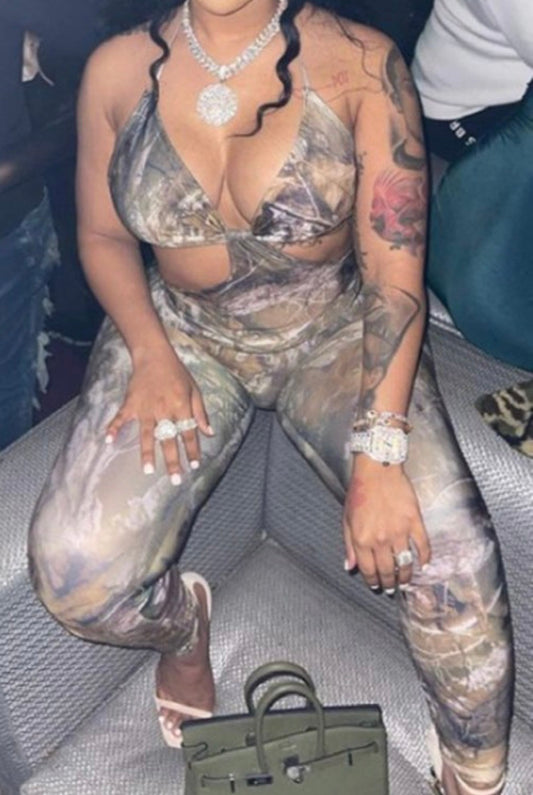 Ari jumpsuit - Baddie Kouture Boutique 