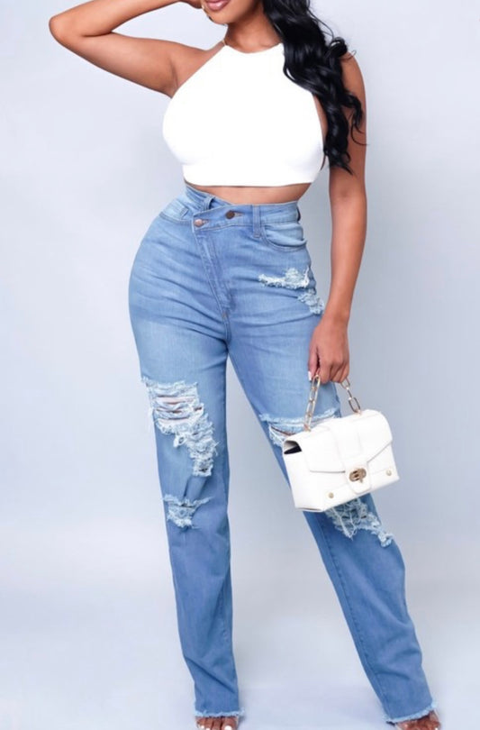 Mariah Baddie Jeans - Baddie Kouture Boutique 