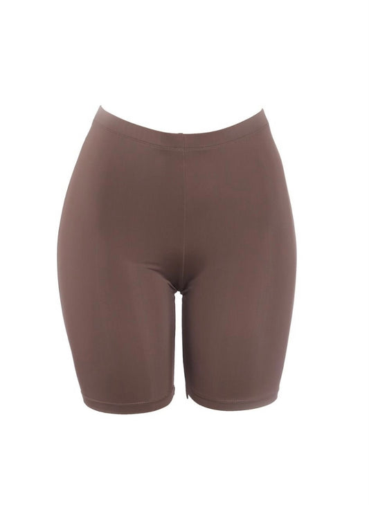 Like Skin Baddie Hi Waisted Biker Shorts - Baddie Kouture Boutique 