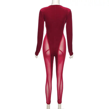 Ruby Baddie Jumpsuit - Baddie Kouture Boutique 