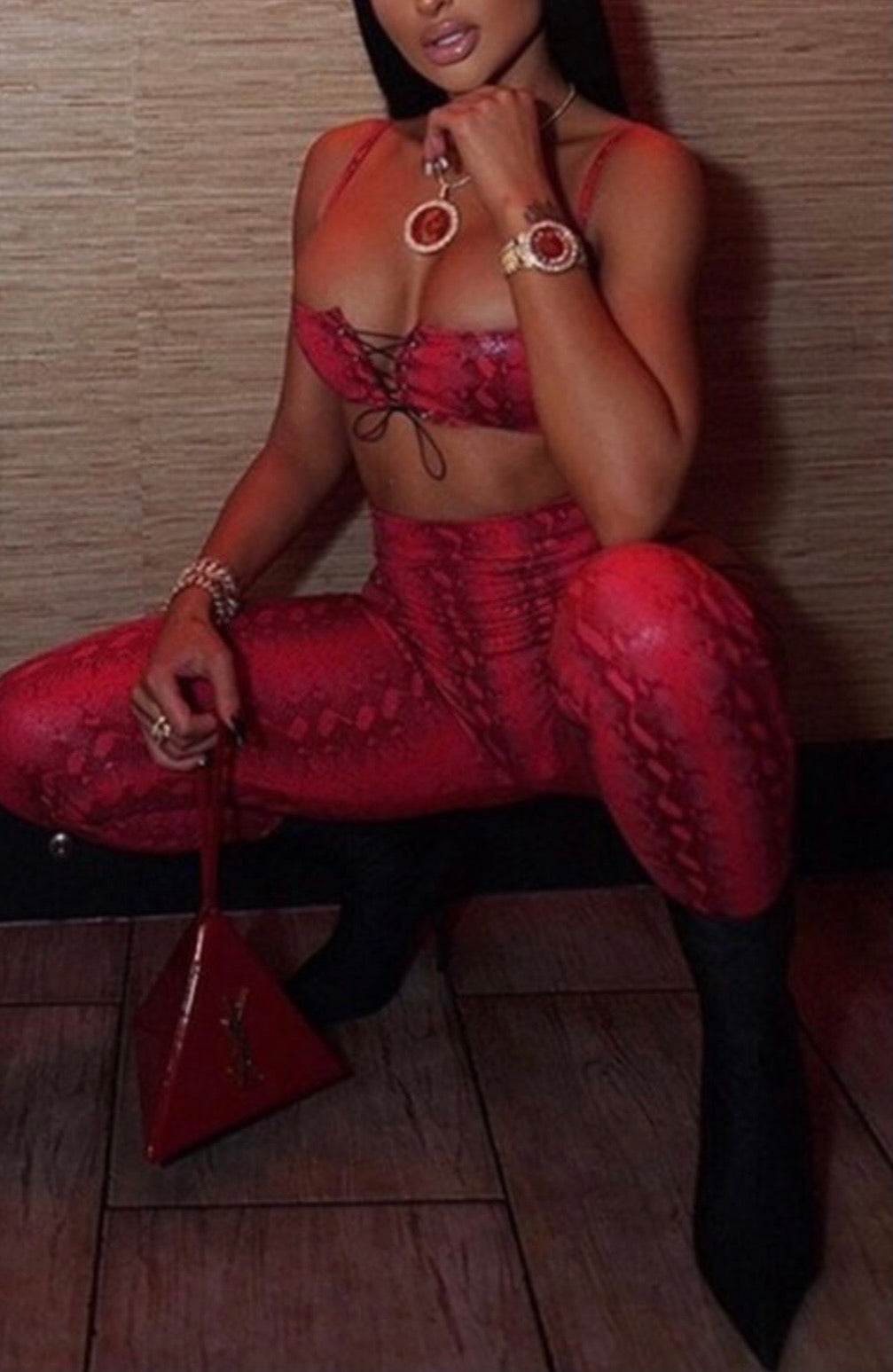 Savage Two-Piece Baddie Set - Baddie Kouture Boutique 