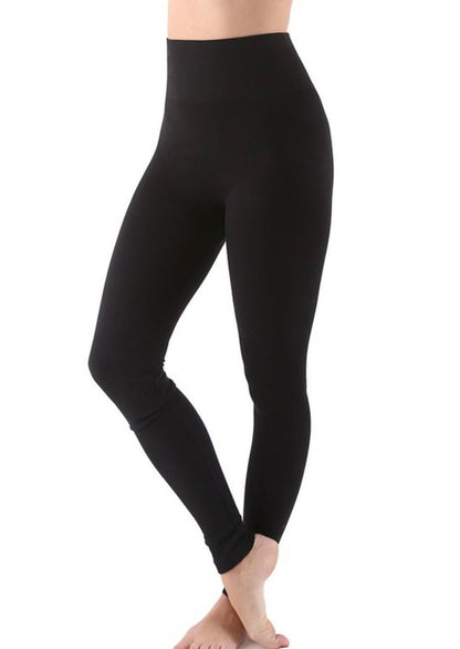 Baddie Cotton High Waist Leggings - Baddie Kouture Boutique 