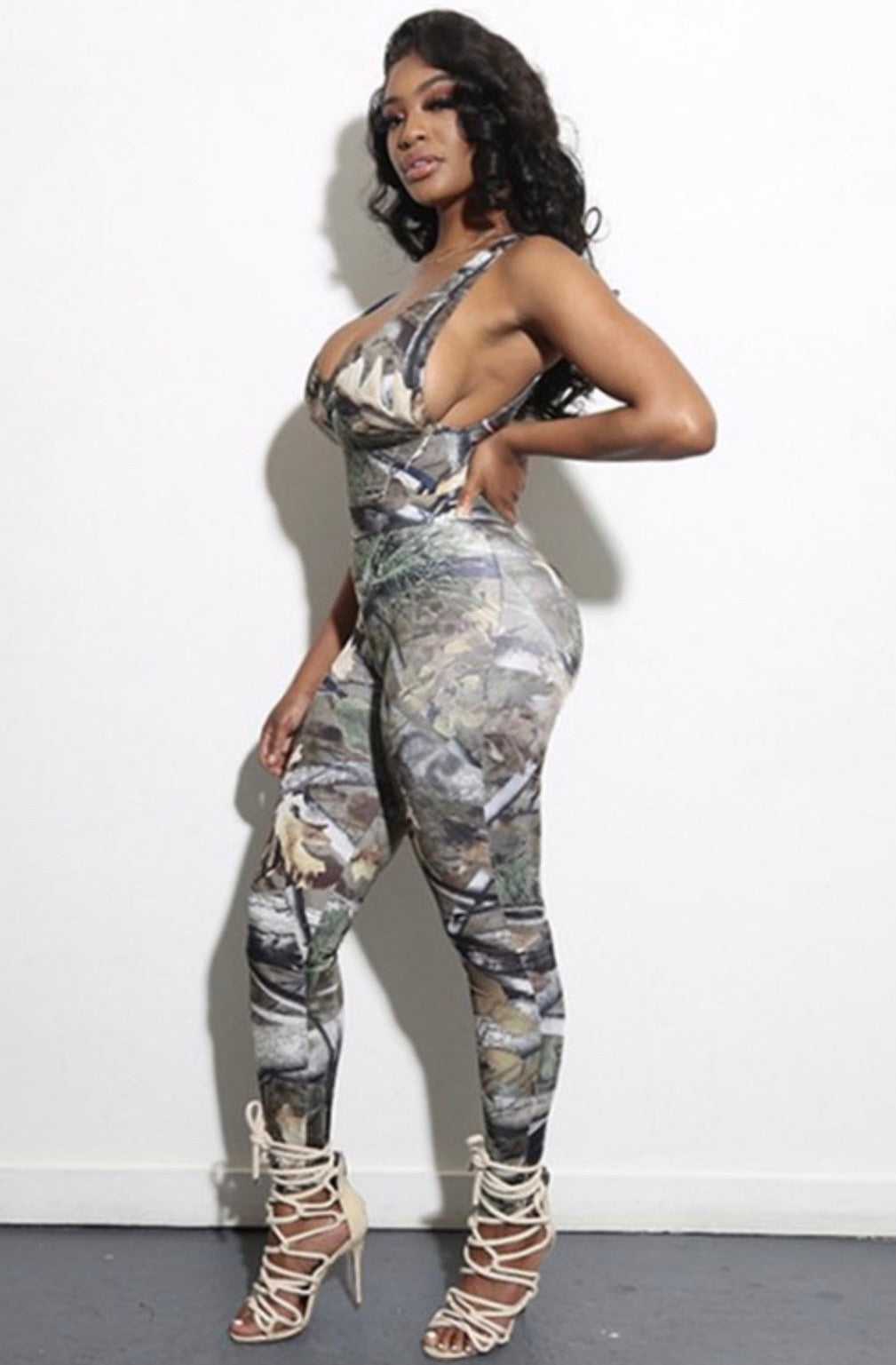 Tactical Baddie Camouflage Two-Piece Set - Baddie Kouture Boutique 