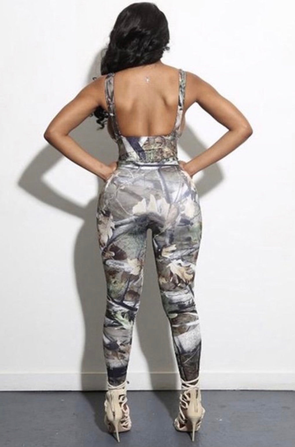 Tactical Baddie Camouflage Two-Piece Set - Baddie Kouture Boutique 