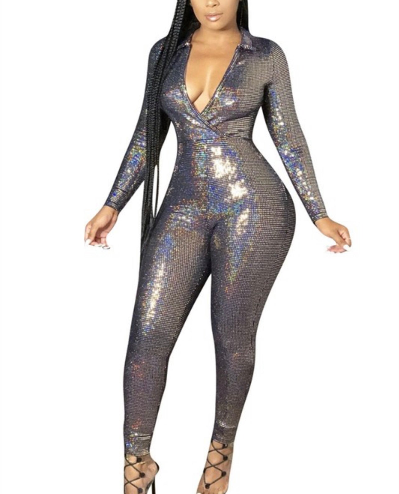 Sabrina Baddie Jumpsuit - Baddie Kouture Boutique 