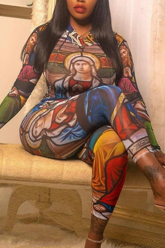 Blessed Baddie Jumpsuit - Baddie Kouture Boutique 