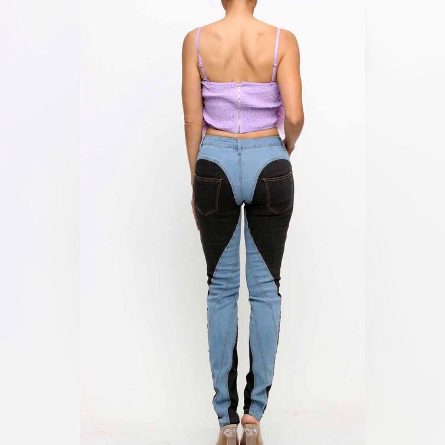 Two Side Baddie Jeans - Baddie Kouture Boutique 