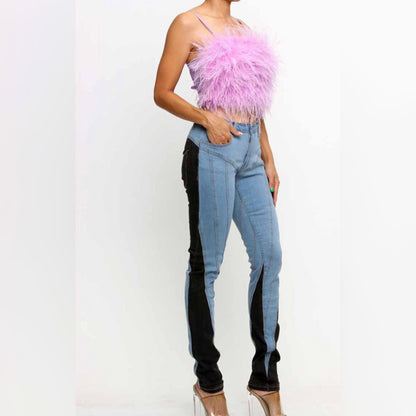 Two Side Baddie Jeans - Baddie Kouture Boutique 