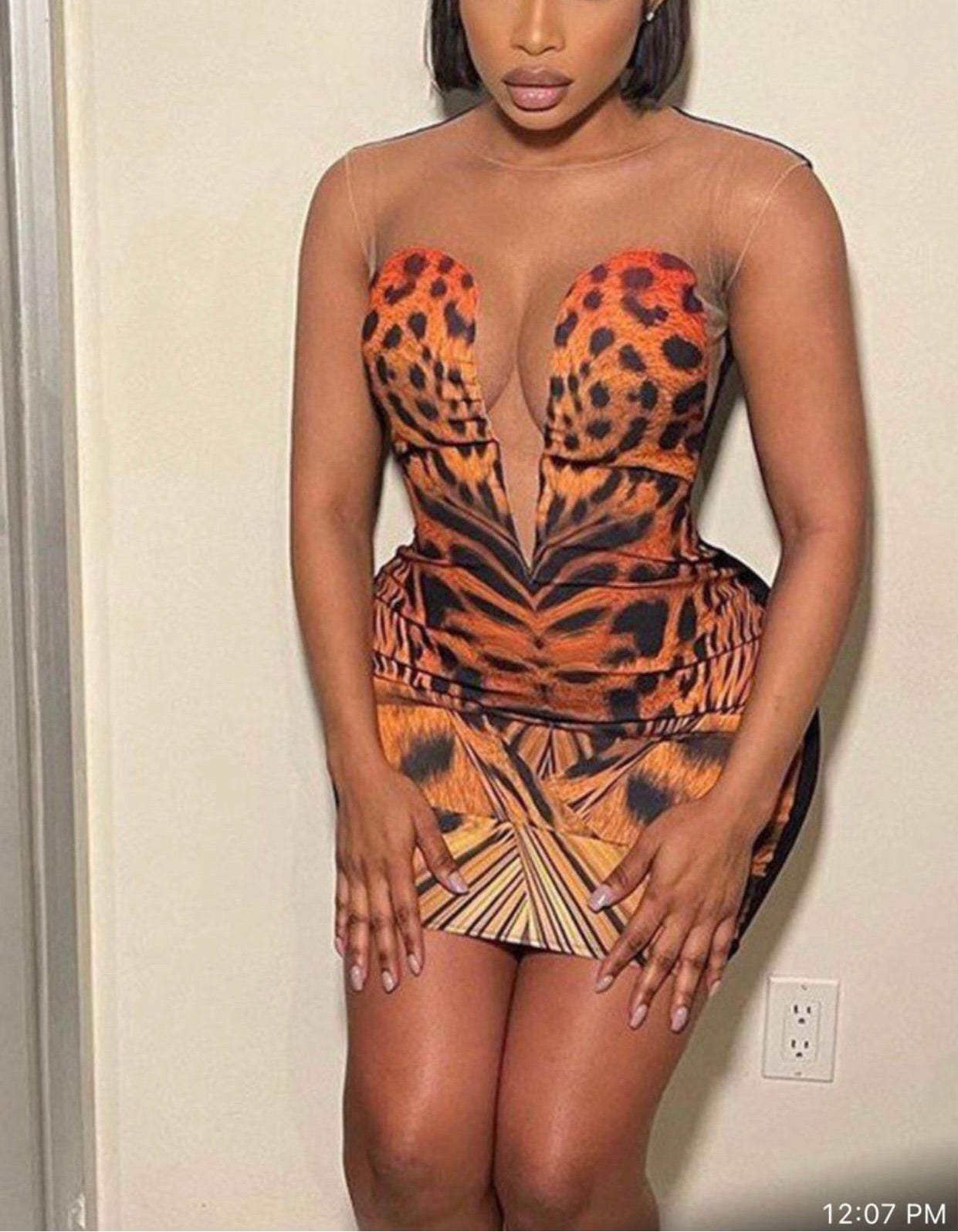 Eye On The Prize Baddie Dress - Baddie Kouture Boutique 
