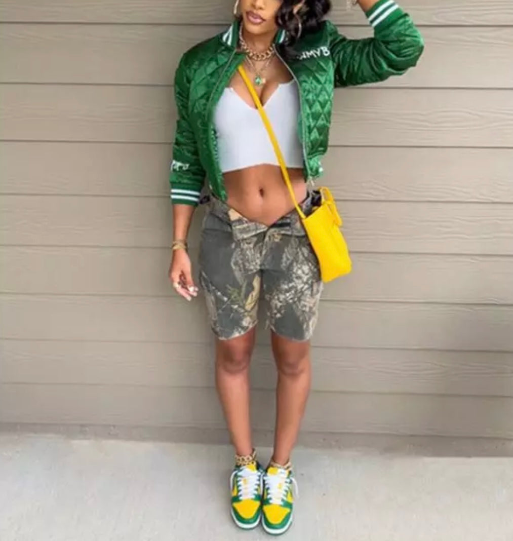In My Bag Baddie Jacket - Baddie Kouture Boutique 