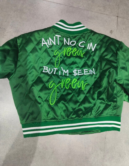 In My Bag Baddie Jacket - Baddie Kouture Boutique 