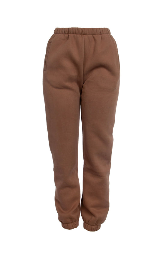 Plush High Waist Sweat Pants - Baddie Kouture Boutique 