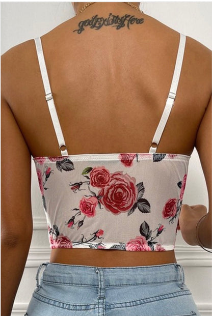 Rosa Floral Baddie Corset - Baddie Kouture Boutique 