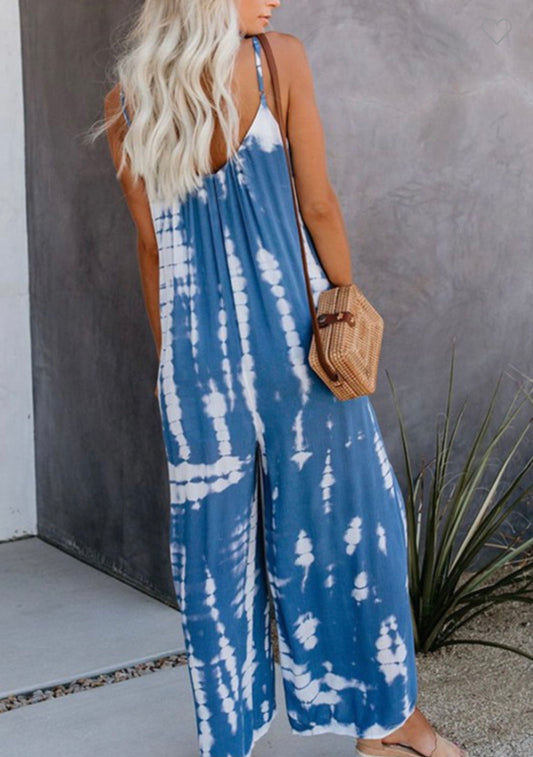Tie Dye Baddie Jumpsuit - Baddie Kouture Boutique 