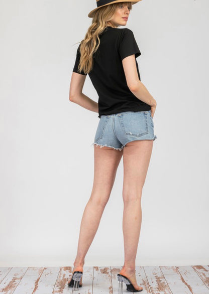 Ambitions Baddie FF Bear T-Shirt - Baddie Kouture Boutique 