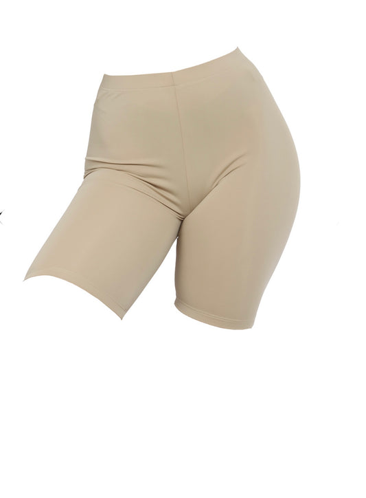 Like Skin Baddie Hi Waisted Biker Shorts - Baddie Kouture Boutique 