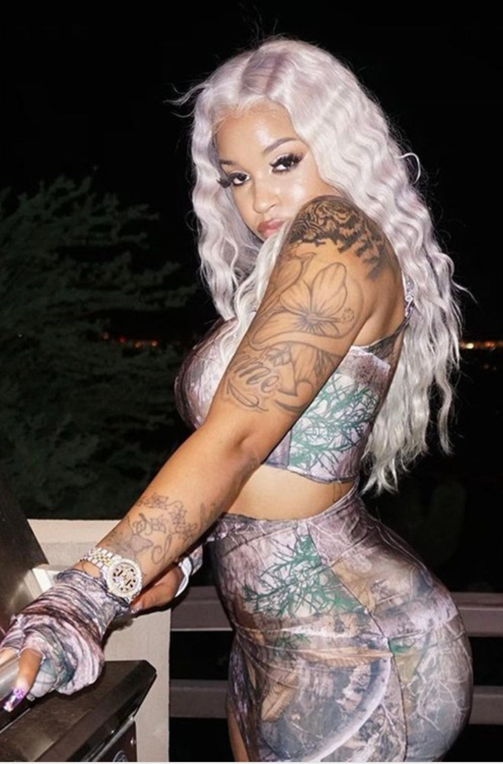 Unleashed Baddie Off Shoulder Skirt Set - Baddie Kouture Boutique 